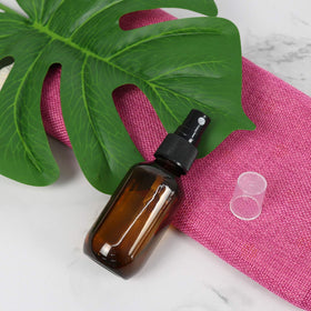 SYNTECSO eco-friendly amber spray bottle set is ideal for cleaning and homemade solutions.