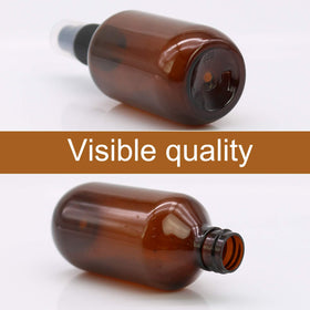 SYNTECSO travel-ready amber bottle protects contents from UV light.