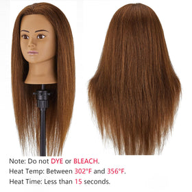 SZCY LLC mannequin head clamp holder included for secure practicing.
