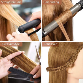 SZCY LLC versatile styling for cutting, braiding, setting, and curling.