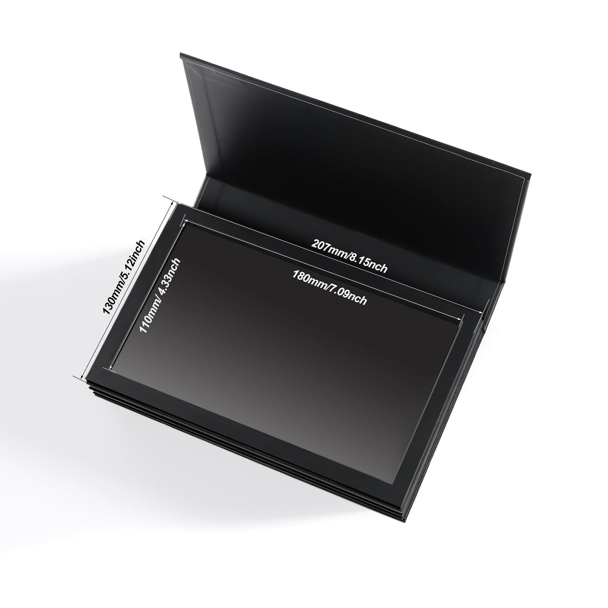 SZDYM 4 layer magnetic palette holds blush pans securely in place