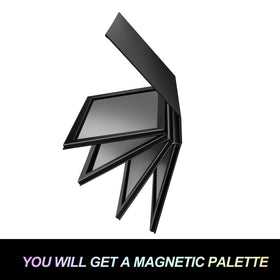 SZDYM eco friendly matte paper palette with protective PET layer
