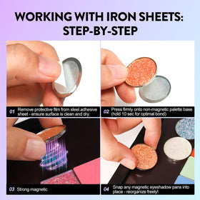SZDYM round metal stickers demonstrate secure adhesion for pans.
