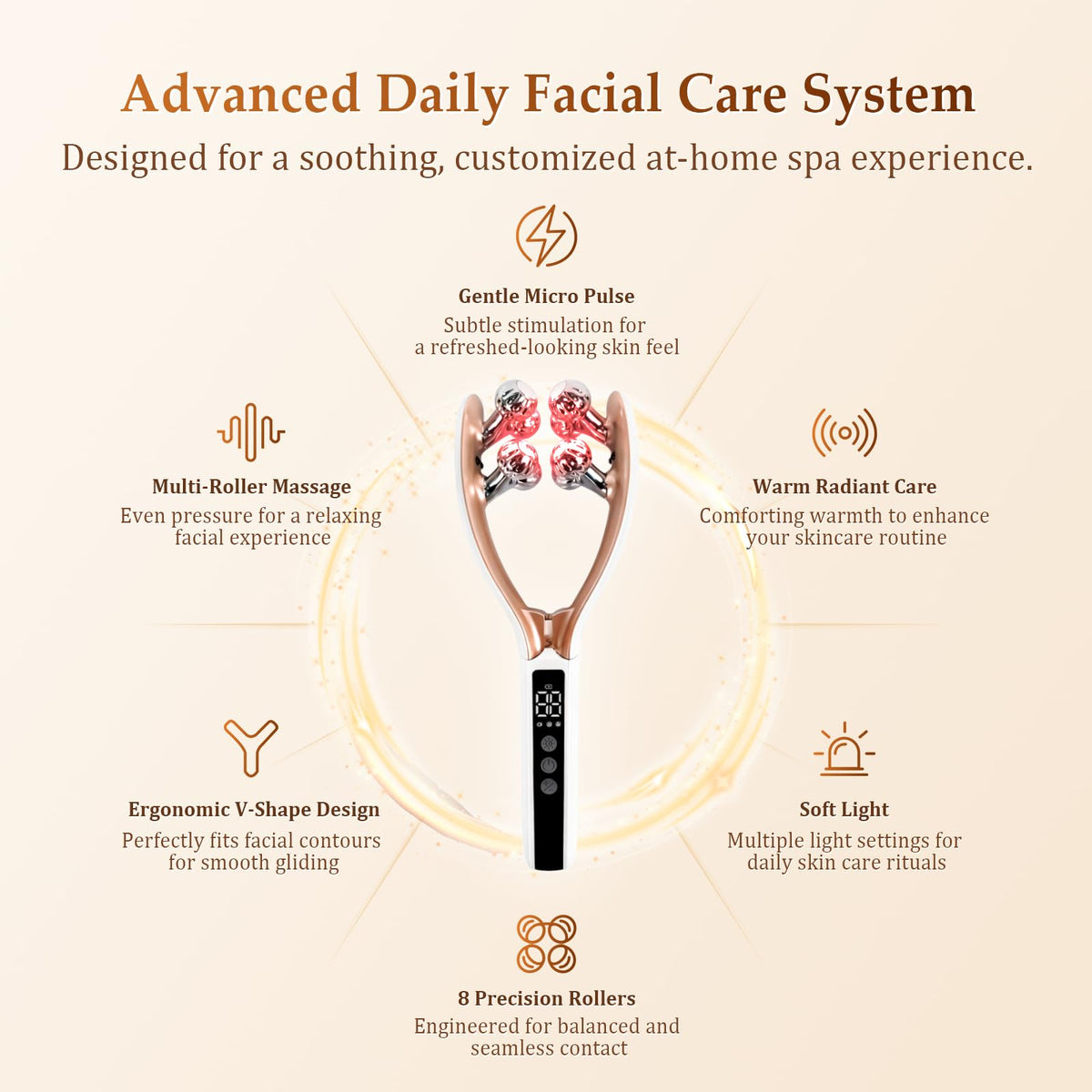 SZMDLX portable cordless design ideal for travel skincare
