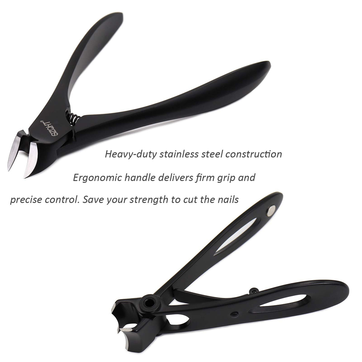 SZQHT Podiatrist Toenail Clippers smoothing files for nail shaping