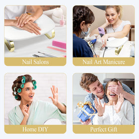 SZSJA gift-ready nail tool arm rest suitable for salons and home DIY.