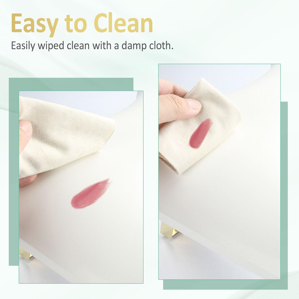 SZSJA Nail Arm Rest non-slip pads ensure stable placement on desks