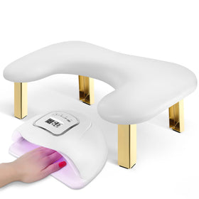 SZSJA Nail Arm Rest with u-shape design for ergonomic support during sessions
