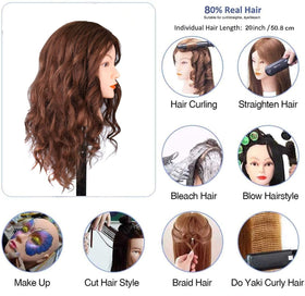 SZCY LLC high-density hair enables fuller hairstyles and confident training.