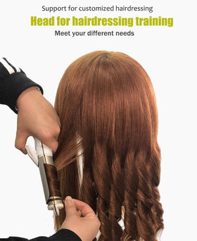 SZCY LLC washable hair head allows warm-water cleaning after sessions.
