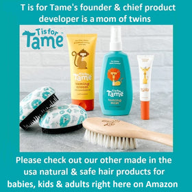 T is for Tame two-pack box promotes convenience.