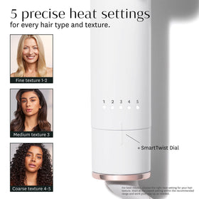 T3 SinglePass Wave digital technology maintains steady heat for smooth curls