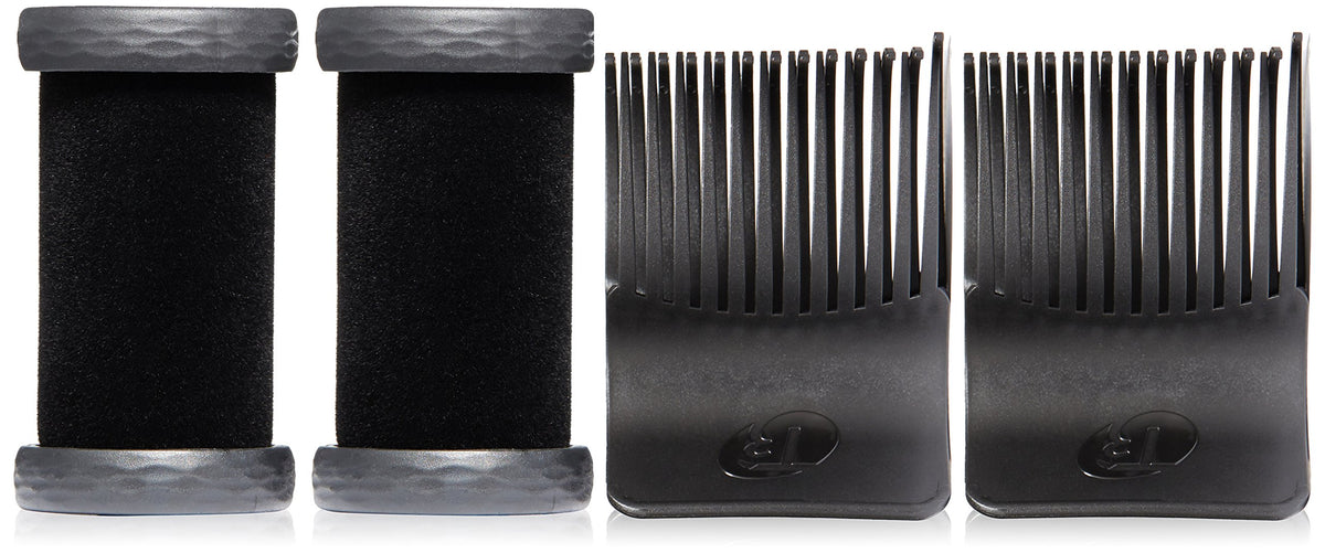 T3 Volumizing Hot Rollers Luxe 2-ct pack ready to create lift and shine across hair lengths
