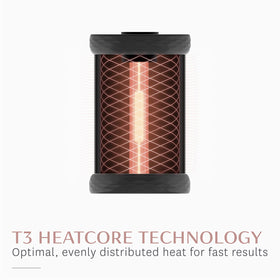 T3 Volumizing Hot Rollers LUXE cool grip handle for easier wrapping