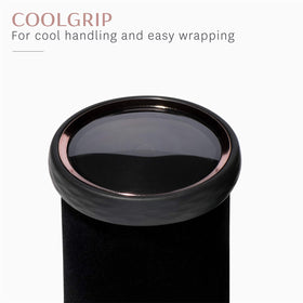 Close-up of T3 Volumizing Hot Rollers LUXE velvet flocking for shine and grip