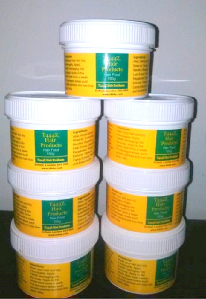 T444Z Hair Food ingredients panel, natural extracts for scalp care.