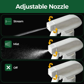 T4U ergonomic handle provides comfortable grip during long cleaning sessions.