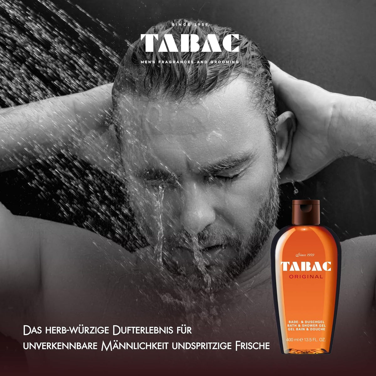 Tabac Original foamy-lather close-up showcasing smooth, inviting texture.