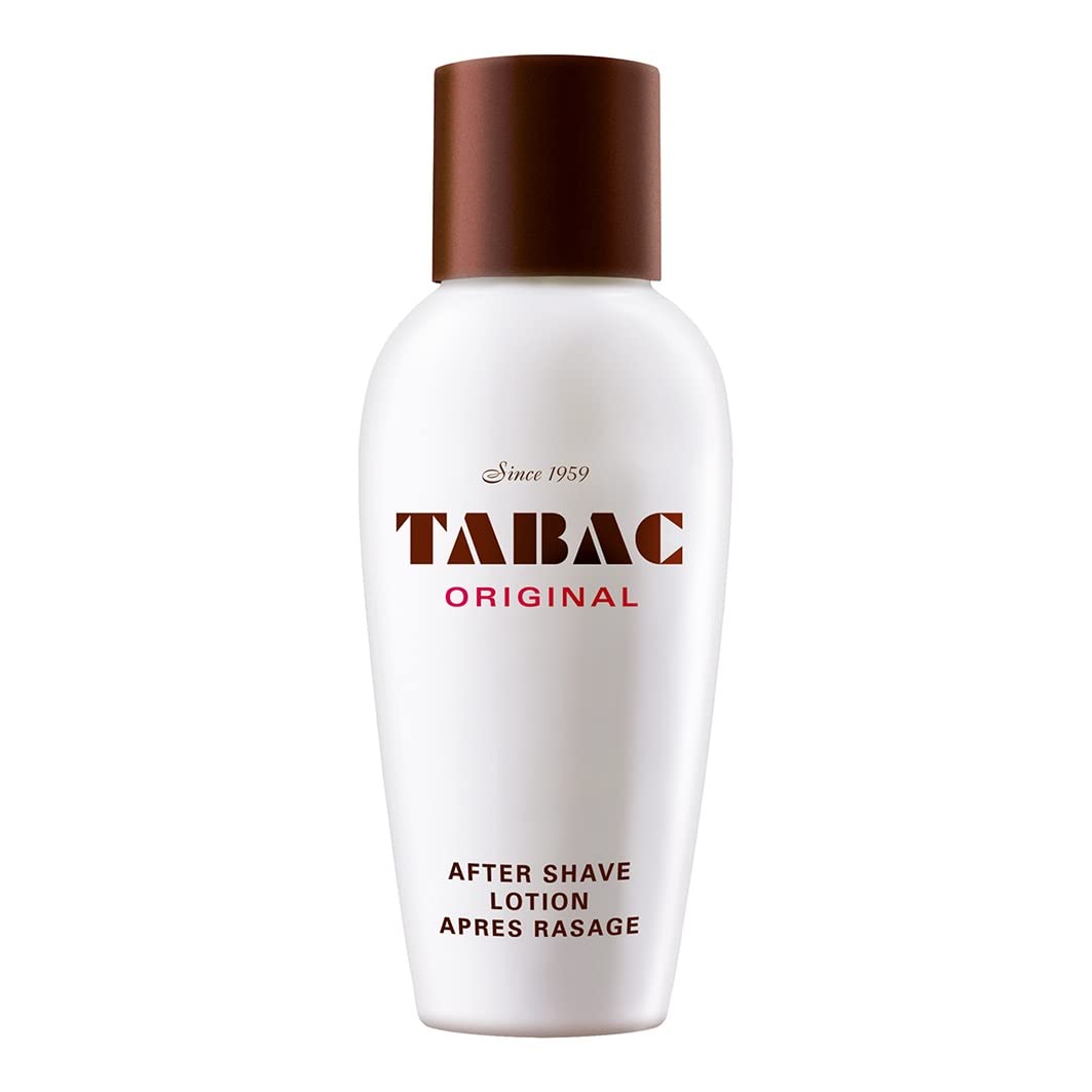 Tabac Original splash application moment showing easy pour and quick scent.