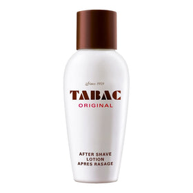 Tabac Original splash application moment showing easy pour and quick scent.