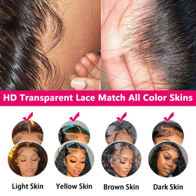 Tabobuii 13x4 HD lace melts into skin for undetectable wear