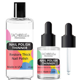 Tachibelle Nail Polish Thinner refill kit packaging revives old polishes