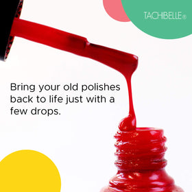 Tachibelle Nail Polish Thinner bottle stamped made in USA reflects quality