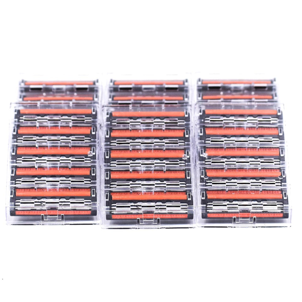 Taconic Shave 30 triple blade cartridges for Atra handles deliver a smoother shave.