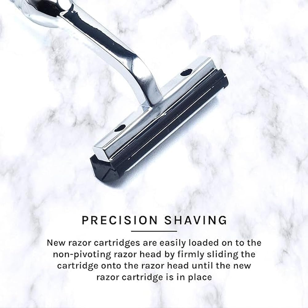 Taconic Shave compatibility with TRAC II and P II cartridges.