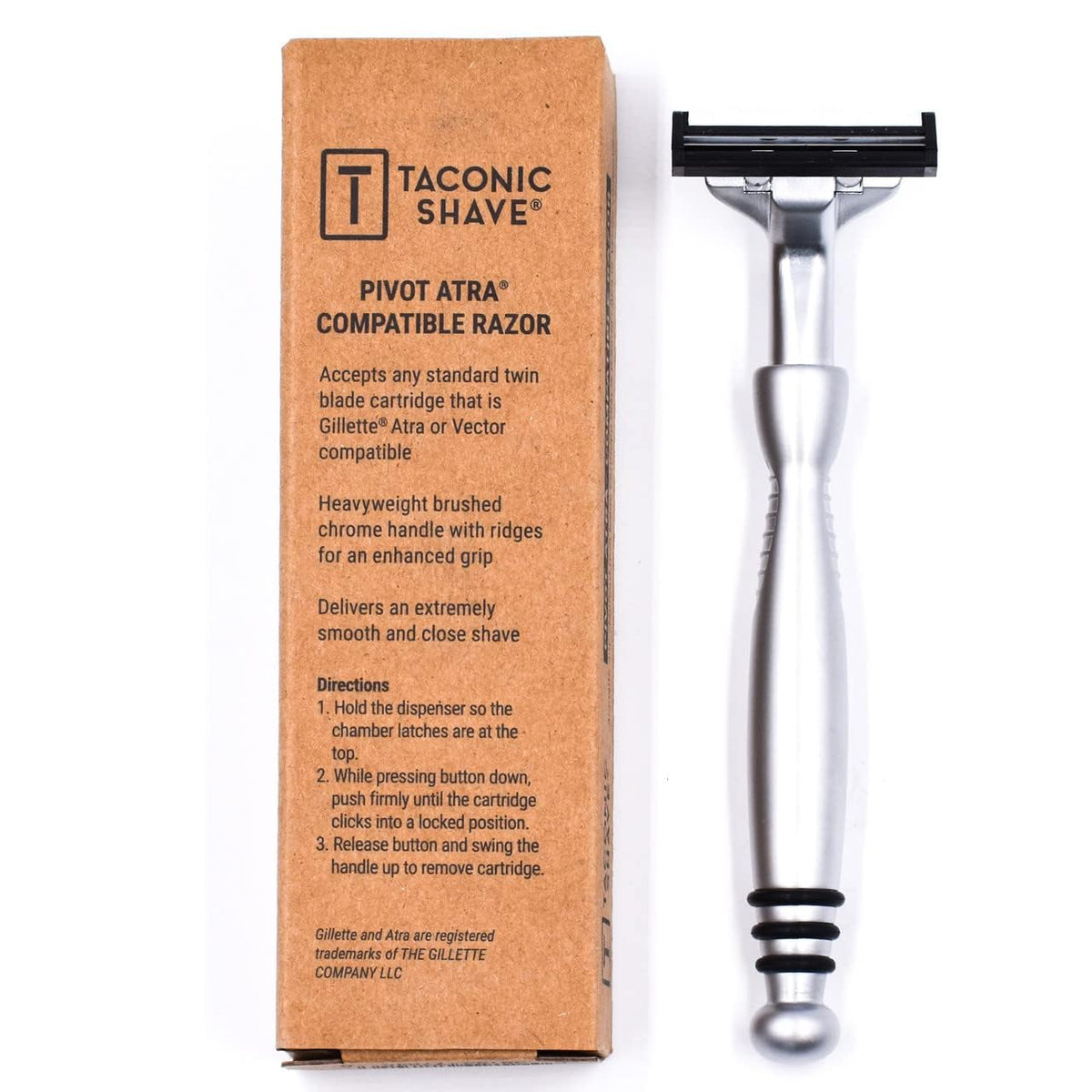 Taconic Shave gift-ready shaver ideal for upgrades from disposables.