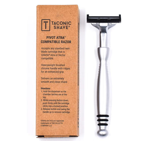 Taconic Shave gift-ready shaver ideal for upgrades from disposables.