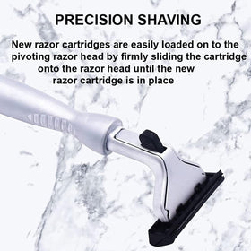 Taconic Shave pivoting cartridges 10-pack for smooth, consistent glides.