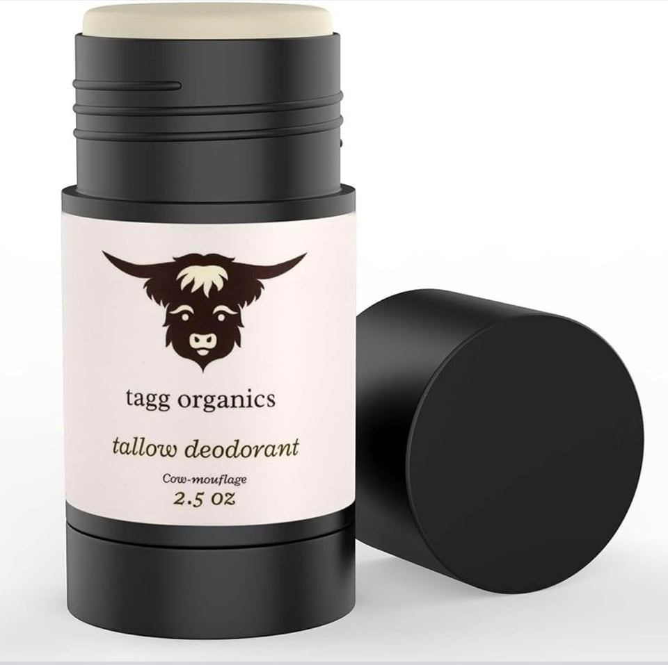 TAGG ORGANICS unscented deodorant jar for fragrance-free protection