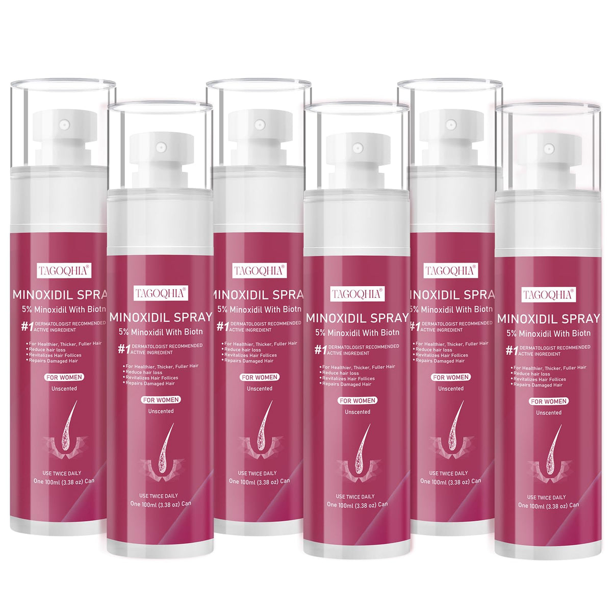 TAGOQHIA Six-bottles packaging highlights savings and ongoing treatment.