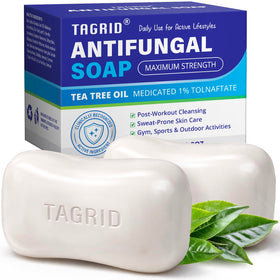 TAGRID Tea Tree Oatmeal Soap bar for gentle daily cleansing.