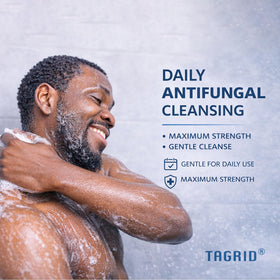 TAGRID Tea Tree Oatmeal Soap fragrance hints refreshing scent.
