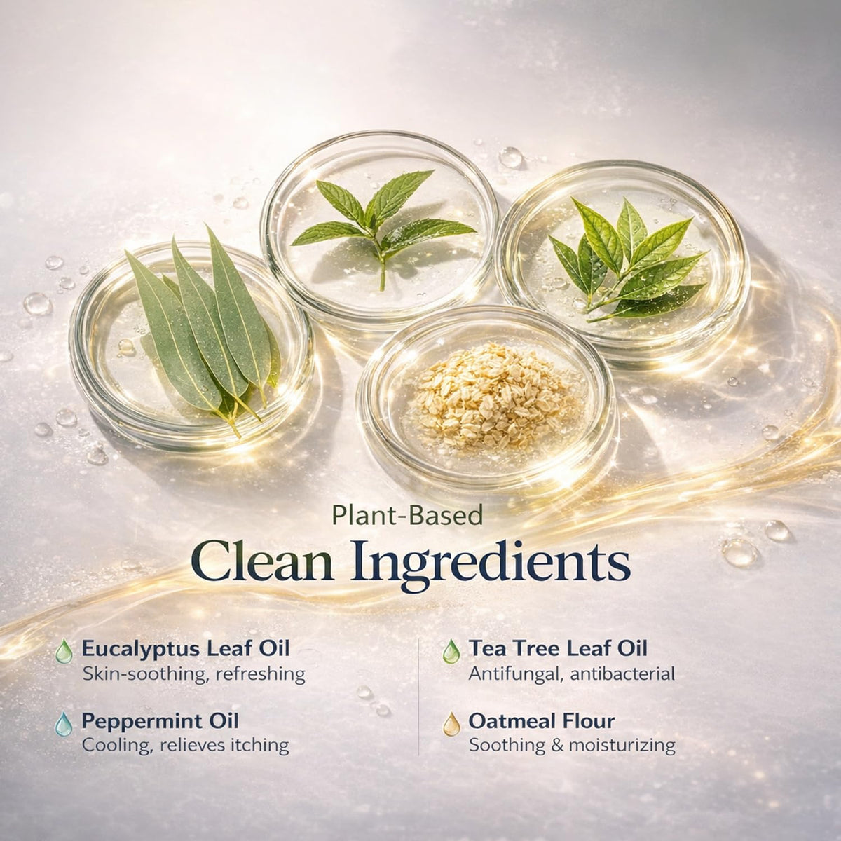 TAGRID tea tree soap bar closeup textures shows rich lather for cleansing