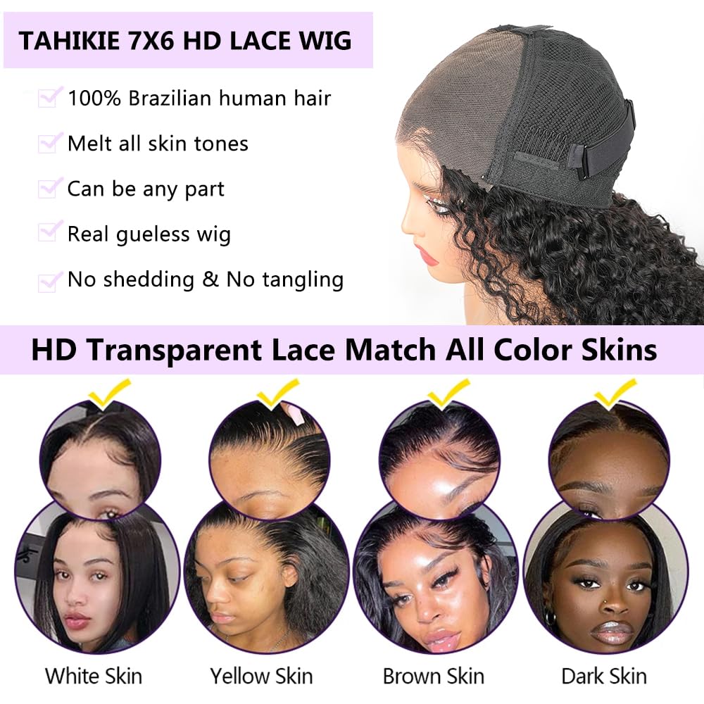 Tahikie drawstring hidden band ensures secure fit without glue.
