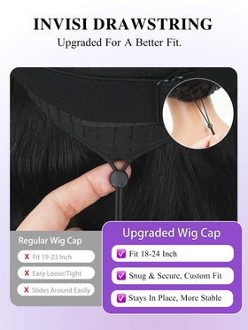 Tahikie V Part Wig 200 density provides fuller, more voluminous looks.