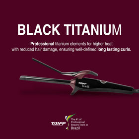 TAIFF Curves fixed 410°F temperature with stable high heat for defined curls