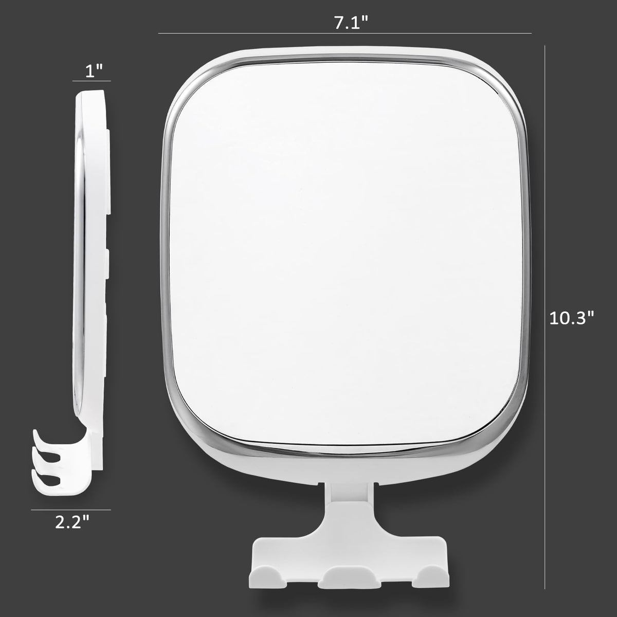 TAILI no-drill installation supports easy, damage-free bathroom setup.