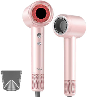 Tailulu P2306F pink hair dryer with 160000rpm motor for fast drying