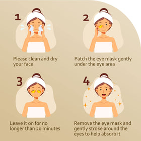 Taimand under-eye patches are easy to use in about 20 minutes.
