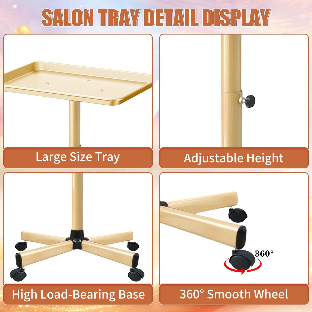 Takeashine salon tray smooth surface 17x13 inches easy to clean