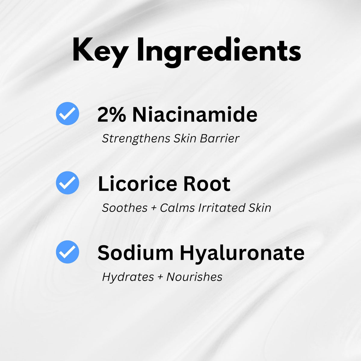 Talent Men’s Skin Balancing Moisturizer being applied, Niacinamide 2% in action.