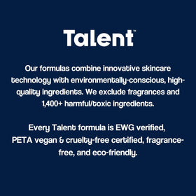 Talent Men’s Skin Balancing Moisturizer travel-friendly pack fits on-the-go skincare.