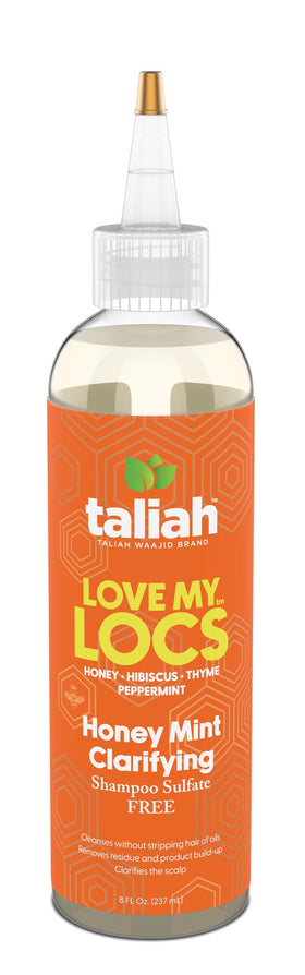 Taliah Waajid Love My Locs Honey Mint Shampoo scalp massage for soothing scalp