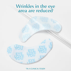 Talika Eye Therapy Patch diffusion matrix demonstrates gradual ingredient release