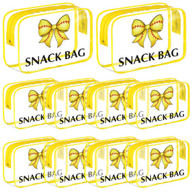 Tallew bow softball bags 12-pack with zipper for organized travel and gifts.