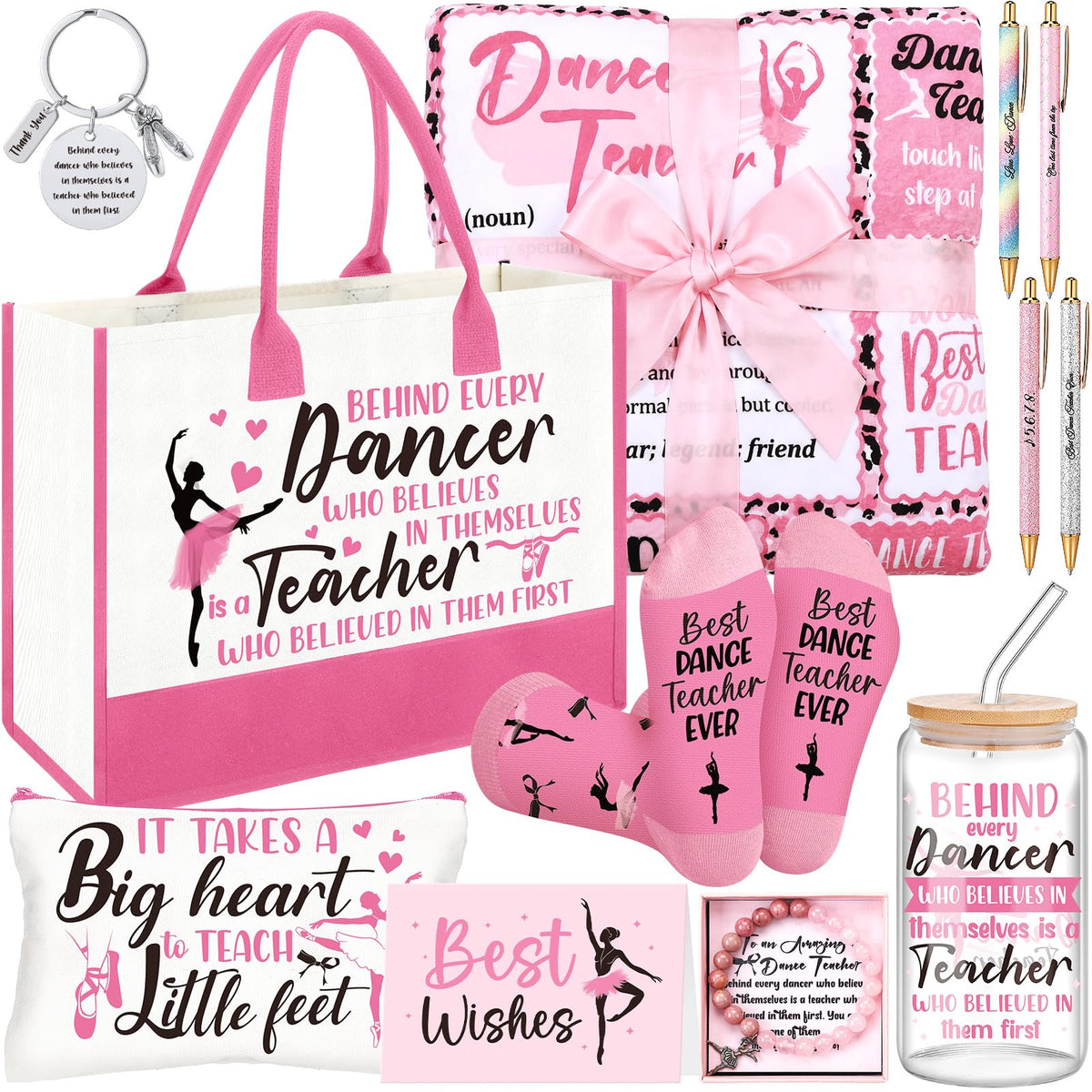 Tallew dance tote bag for teachers; spacious, durable storage for teaching essentials.